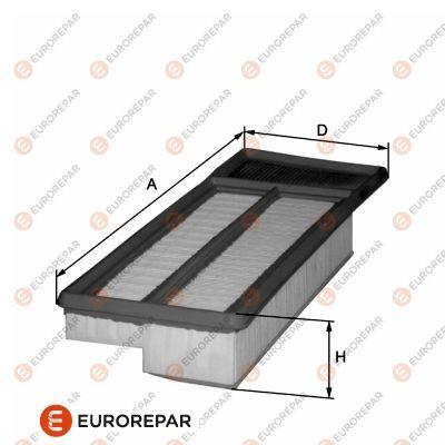 Eurorepar 1680327980 Air Filter Fiat 500 500C 500L Doblo Egea Fiorino Grande Punto 1.3 Mjet 09> — Air & Cabin Filters