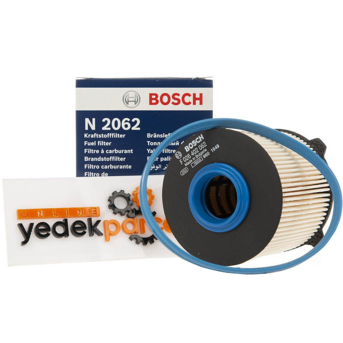 Bosch F026402062 Fuel Filter Opel Astra J / Insignia A / Meriva B / Zafira C / Cruze — Fuel Delivery