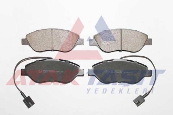 AP 05P1658 Brake Pad Front with Connector Fiat Stilo (192) 1.4 16V 2001-2010 / MiTo (955) 1.4 T 2008-/ MiTo (955 — Brake Pads