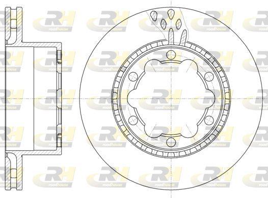 ROADHOUSE 61036.10 Brake Disc Sprinter 5-T 906 06 — Brake Rotors & Drums