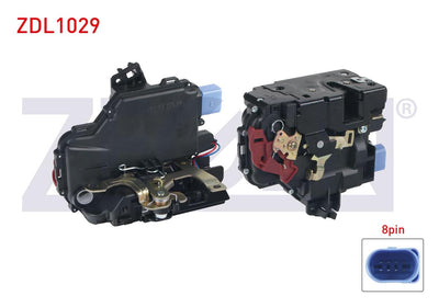 Zegen ZDL1029 Door Lock Right Front 8 Pin Volkswagen Polo 2001-2012 /Skoda Fabia 1999-2007 /Seat C — Handles, Locks & Latches