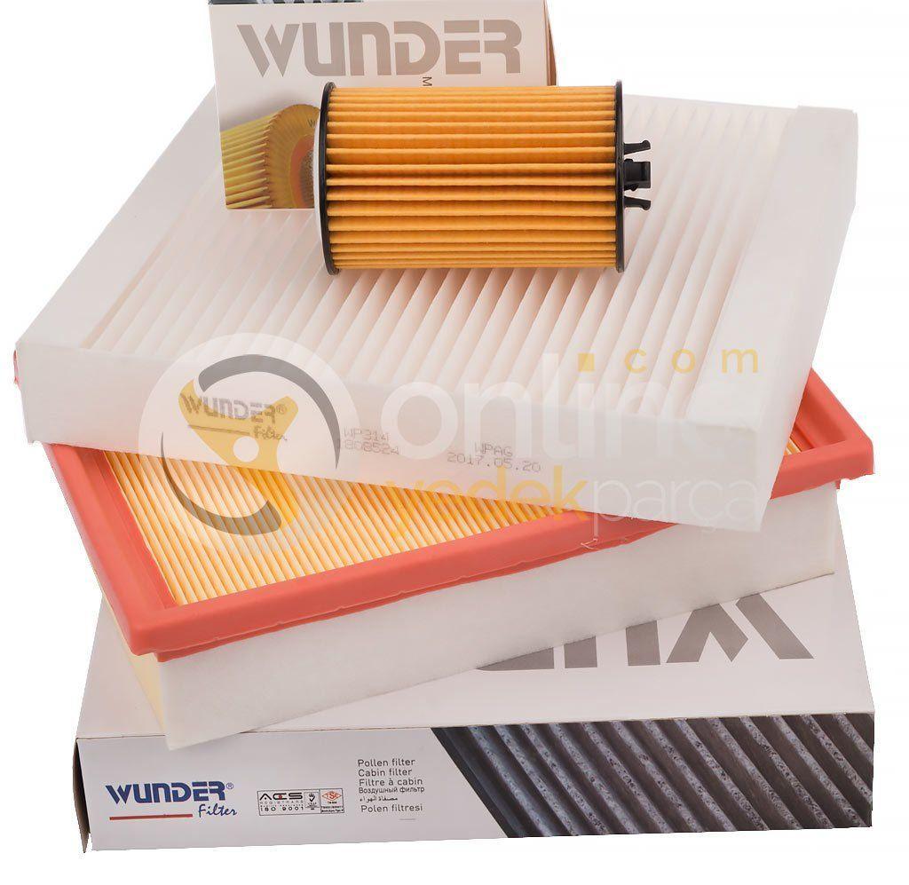 Wunder Chevrolet Aveo 1.2 1.4 Maintenance Filter Set — Maintenance & Service Kits