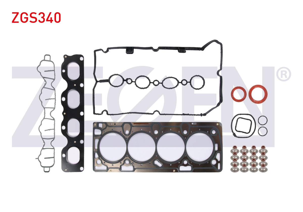 Zegen ZGS340 Upper Set Gasket + Skc Opel Astra H-Astra J-Insignia A-Chevrolet Cruze 1.6 A16xer-Z16xer Victo — Gaskets & Seals