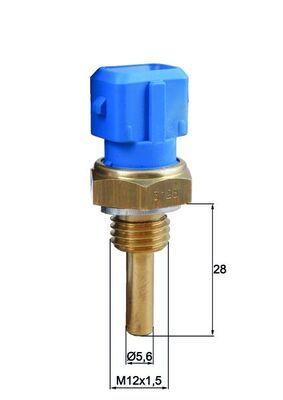 Mahle TSE12 Temperature Sensor Astra.F-Vectra.B 1.6 16V *X16xel* — Temperature Sensors & Switches
