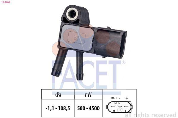 Facet 10.3269 Pressure Sensor W204 C219 W212 C207 W221 Vito W639 Sprinter 906 03-16 — Vehicle Sensors & Switches
