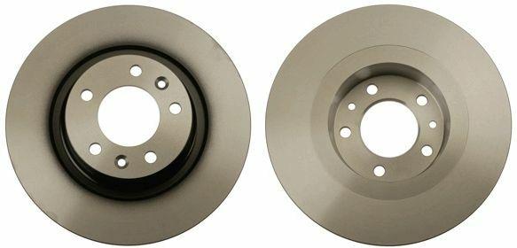 TRW DF4945 Rear Brake Disc - High Carbon Steel, 5 Bolt Holes — Brake Rotors & Drums