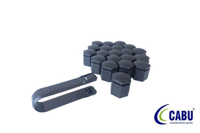 Cabu 220666 Lug Cover (Black) 19X27mm Opel Astra J/K Insignia B Zafira Set of 20