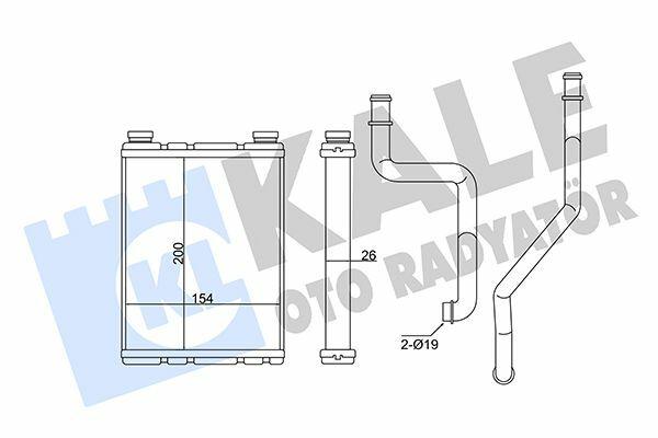 KALE Radiator 09 Megane III & Fluance — Radiators & Fans