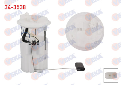 Veka 34-3538 Fuel Tank Level Float Renault Fluence 1.5 dCi 2010-/ Megane III, Scenic — Fuel Delivery