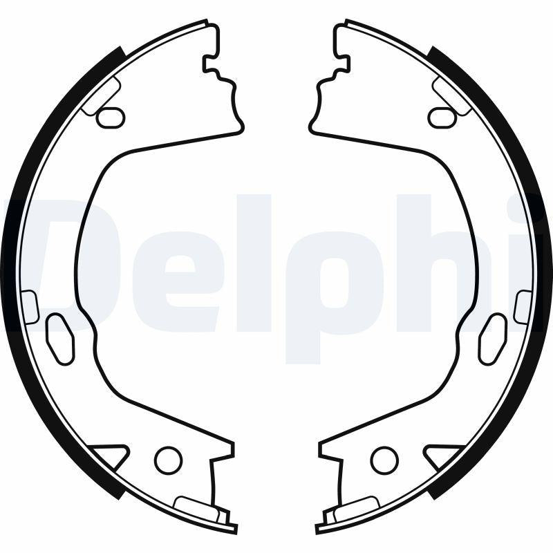 Delphi LS2153 Brake Pabucu