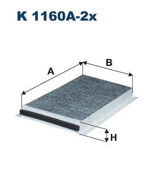 Filtron K1160A-2X Cabin Air Filter BMW E60 E61 E63 E64 — Air & Cabin Filters