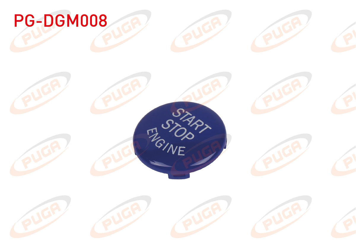 PUGA PG-DGM008 Start-Stop Button Cover Blue 5 Series (E60) 3 Series (E90) — Switches & Relays