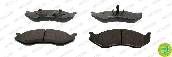 Ferodo FDB1267 Front Brake Pad Carnival 99-01 / Cherokee 84-01 Grand Cherokee 98-Wrangler 91-08 — Brake Pads