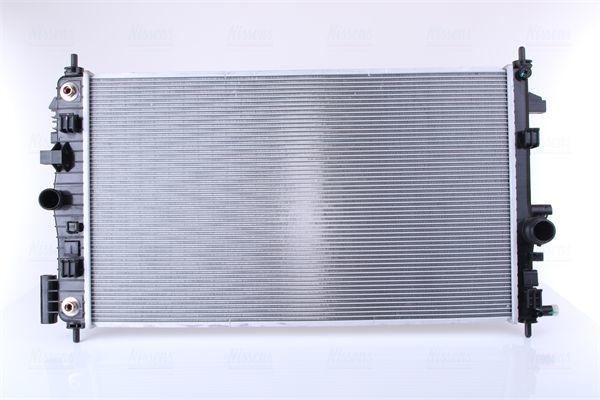 Nissens Radiator for Opel Insignia A B16DTH-B20DTH - Built-in Oil Cooler — Oil System