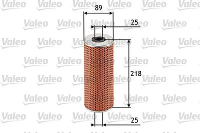 Valeo 586586 Oil Filter (BMW 5 (E34) 524 TD) — Oil Filters