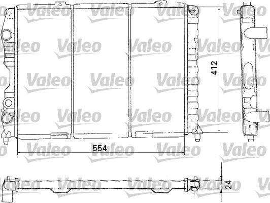 Valeo 731283 Radiator Alfa Romeo Gtv / Spider — Radiators & Fans