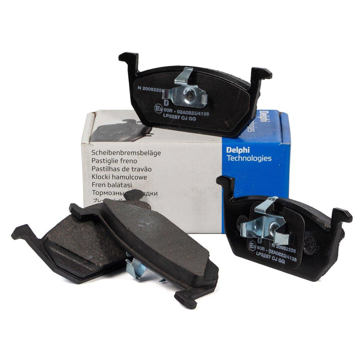 Delphi LP3287 Seat Arona 2018 Model onwards Front Brake Pad Set; Ibiza 2018+, VW Polo 2018+ and 3 more models — Brake Pads