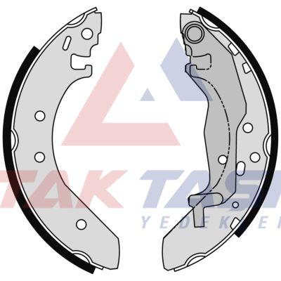 AP AP06040 Brake Shoe Rear Honda Civic VI — Brake Cables & Hardware