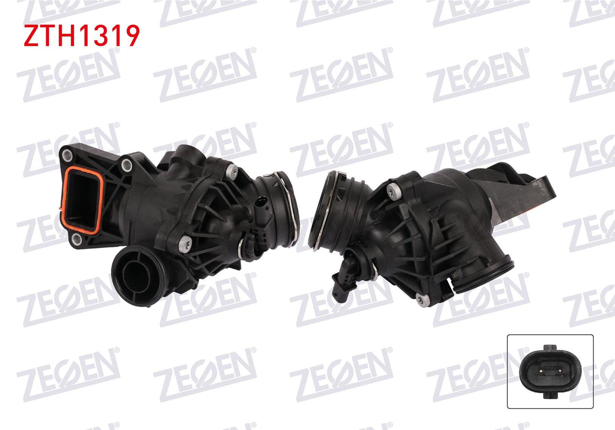 Zegen ZTH1319 Thermostat Complete with Switch 103 C Mercedes E Series (W212) E300 — Water Pump & Thermostat