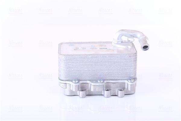Nissens 91100 Oil Cooler (VW Touareg 11-14 Audi A4 13-16 A6 11-18 Q5 13-17 Q7 10-15 Porsche Cayenne 10-18) — Oil System