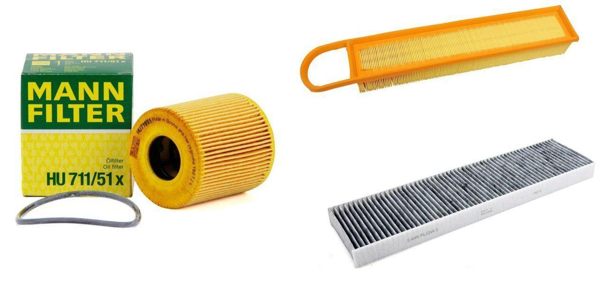 Mann Mini Cooper R56 1.6 Gasoline Periodic Maintenance Filter Set — Maintenance & Service Kits