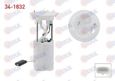 Veka 34-1832 Fuel Tank Level Float 3 Bar Iveco Daily IV 2006-2011 — Fuel Delivery