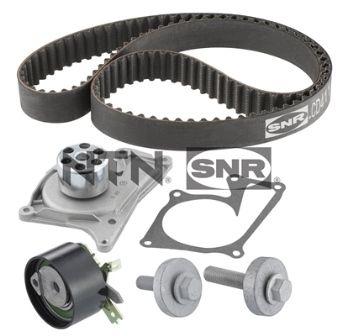SNR KDP455582 Timing Belt Kit + Water Pump (Renault Clio III 1.5 dCi-Megane II 1.5 dCi 09 / Dacia-N — Water Pump & Thermostat