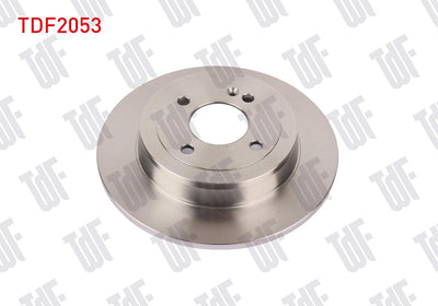 TDF TDF2053 Brake Disc Rear Straight 4 Bjn 262X10x62,5X44 — Brake Rotors & Drums