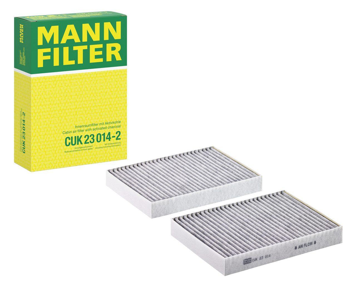 Mann CUK23014-2 BMW G30 G31 F90 G11 G12 G05 G06 with Carbon Cabin Air Filter — Air & Cabin Filters