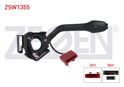 Zegen ZSW1355 Wiper Kumanda Arm 10 Pin Volkswagen Polo 1995-2002 — Wipers