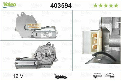 VALEO 403594 Rear Wiper Motor - Transporter T4 Caravelle 96 — Wipers