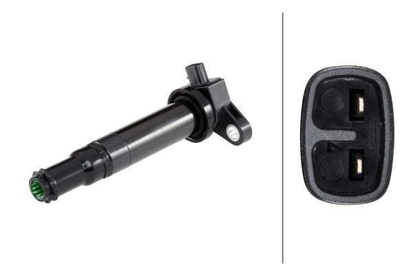 HELLA 5DA193175-381 Ignition Coil - 12V 2-Pole for 2006-2011 Hyundai Accent — Coils & Plugs