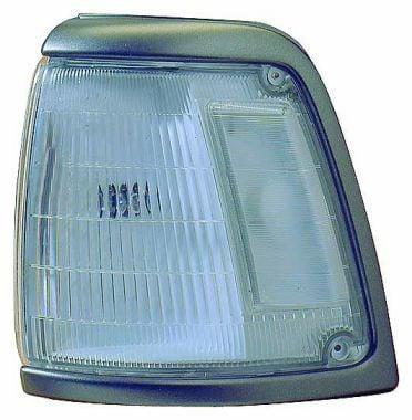 DEPO Front Right Signal Light - White Bulb Socket for Toyota Hilux 1992 — Tail, Signal & Reflectors