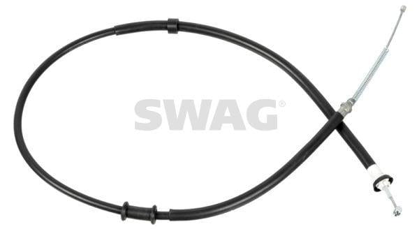 SWAG Parking Brake Cable Rear Left - Replacement Cable for Fiat Panda 1.1 and 1.2 — Brake Cables & Hardware