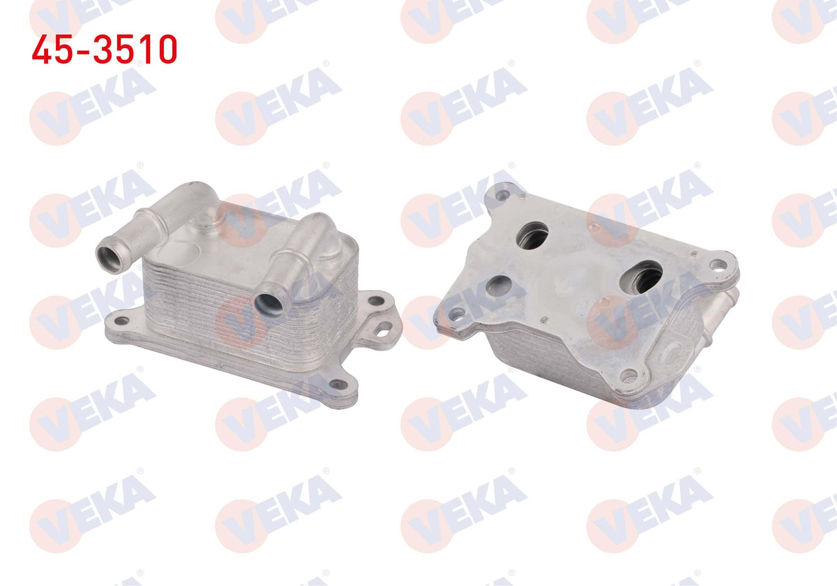 Veka 45-3510 Oil Cooler Single Renault Clio IV 0.9 TCE-1.3 TCE 2012 — Oil System