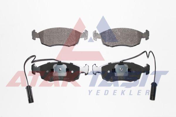 AP 05P755 Brake Pad Front with Connector Fiat Doblo (119,223) 1.2i 2001-2010 / Doblo 1.6 Mjt 2001-2010 / Palio 1 — Brake Pads