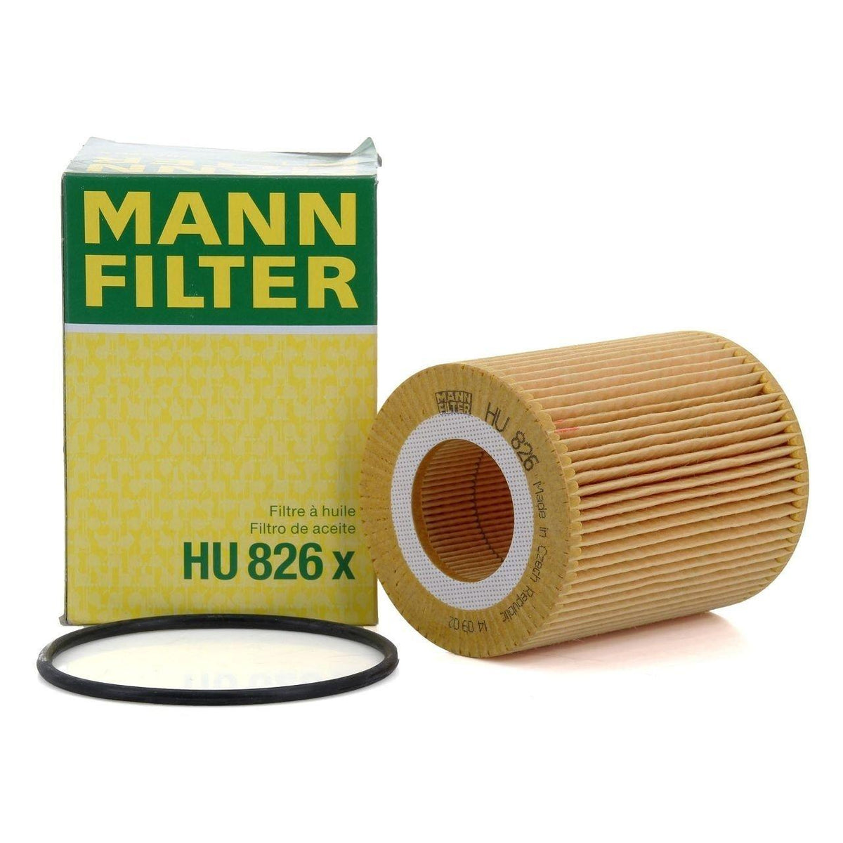 Mann HU826X Oil Filter - Compatible with Land Rover Range Rover Sport 3.0 TDV6 — Oil Filters