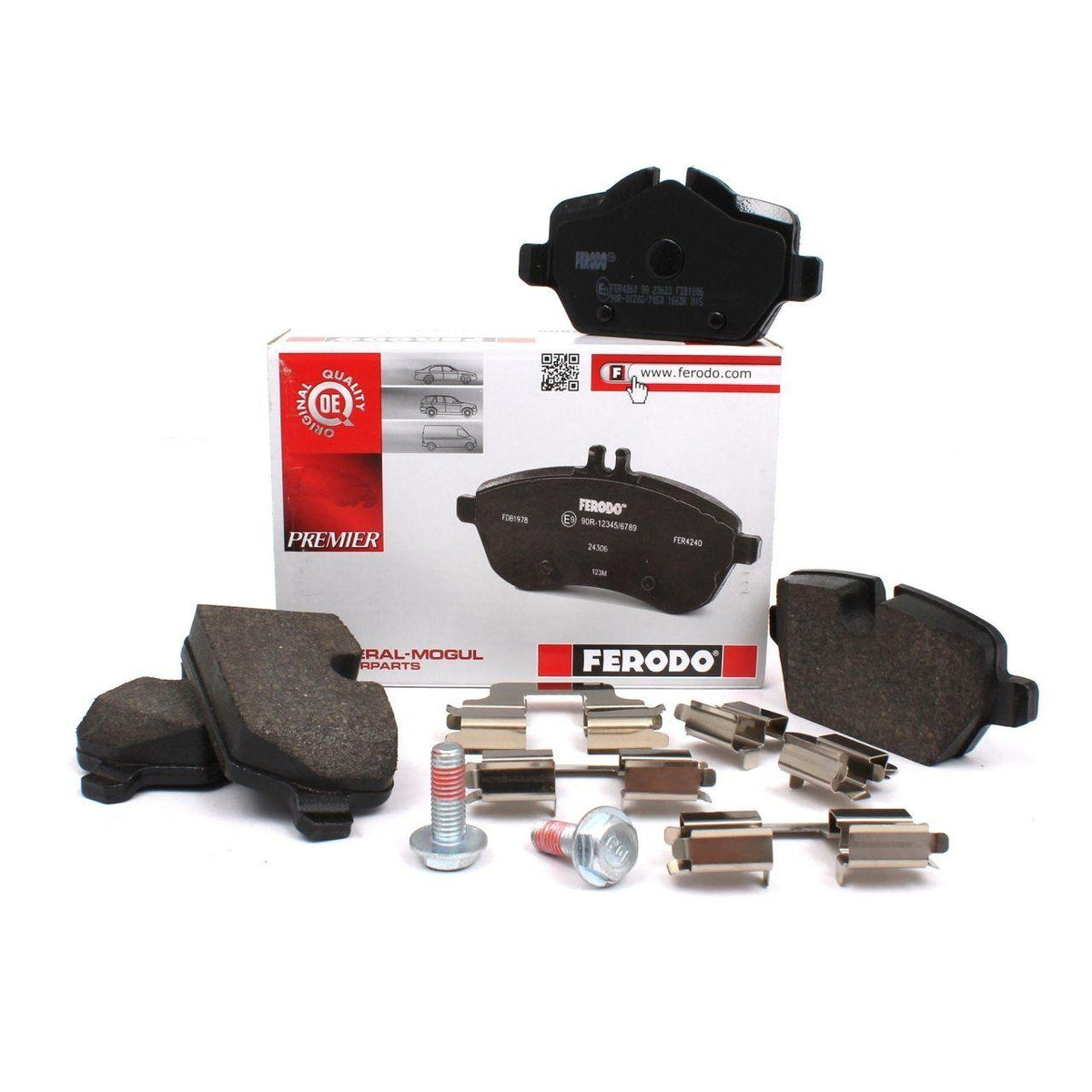 Ferodo FDB1806 BMW E90 Rear Brake Pad Set - Compatible With 318i — Brake Pads