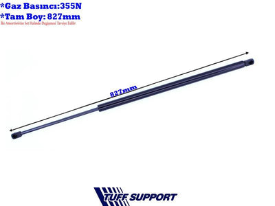 TUFFSUPPORT 610102 Trunk Gas Strut Tigra — Support Rods & Struts