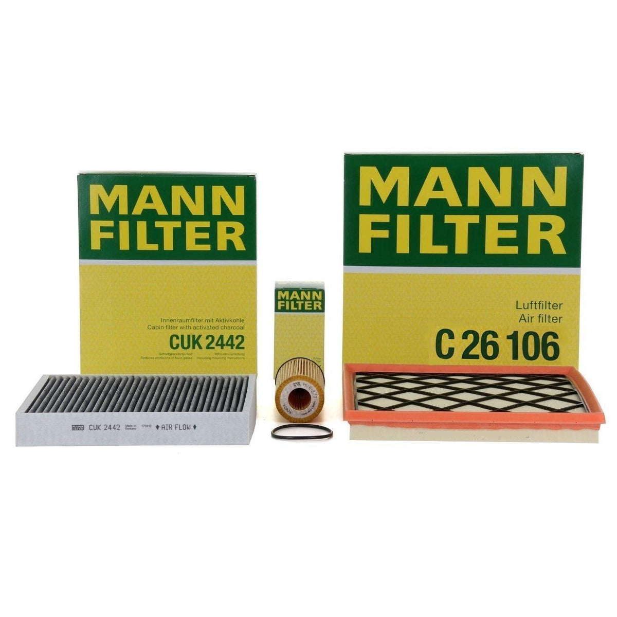 Mann Opel Astra J 1.6 Gasoline 115 BG Filter Set - Essential Maintenance Kit for Opel Owners — Maintenance & Service Kits