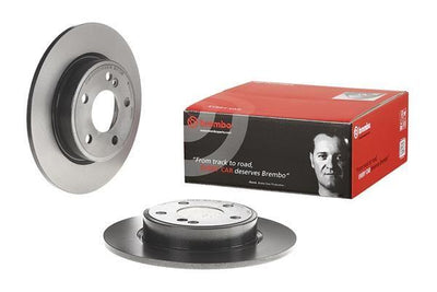 Brembo 08.B347.41 Brake Disc Rear Coated (Mercedes A Series (W176) / B Series W246) — Brake Rotors & Drums