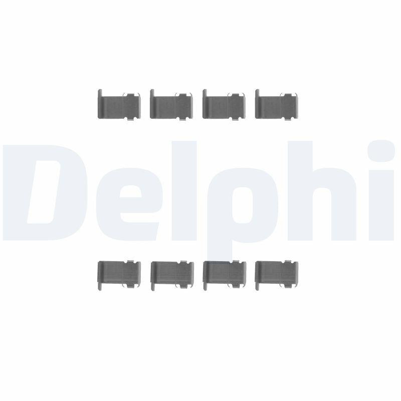 Delphi LX0226 Brake Pad Mounting Set