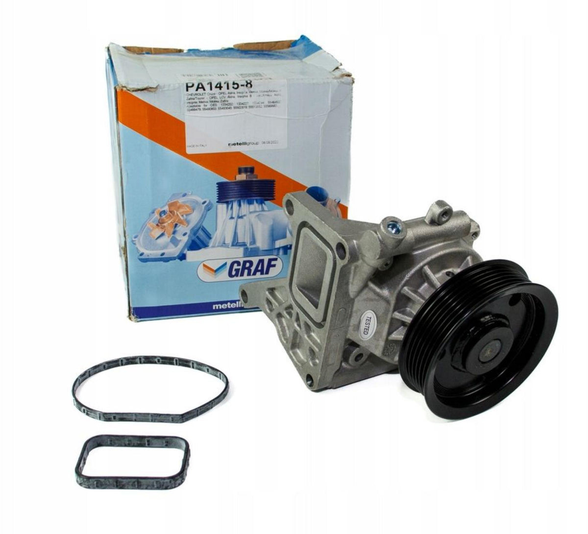 Graf PA1415-8 Water Pump 1.6 Diesel (B16DTH) Astra.J-Astra K-Insignia.A — Water Pump & Thermostat