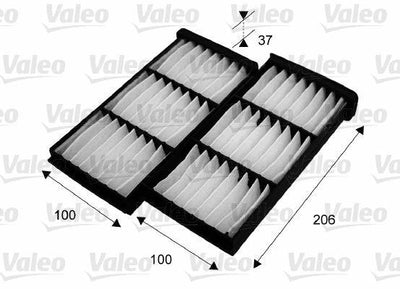 VALEO Pollen Filter - For Outlander & Pajero 2000 Model — Air & Cabin Filters