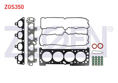 Zegen ZGS350 Upper Set Gasket + Skc Opel Astra G-Vectra B-Vectra C 1.6 16V Z16xe Victor Reinz with Seal — Gaskets & Seals