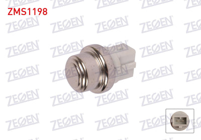 Zegen ZMS1198 Fan Switch (120 C) Volkswagen Golf III 1992-1997 / Audi A3 1996-2003 / Seat Cordoba 2005-2009