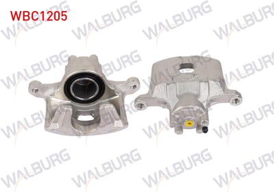 WALBURG WBC1205 Brake Caliper Right Front Piston 57mm Disc 276mm Mitsubishi Lancer VIII 08-/Asx 10-/Outlander III 12-/Jeep Patriot (Mk74) 07-17 /Compass 06-/Chrysler Sebring 06-10 | 1 Piece