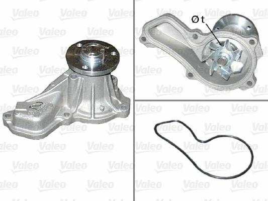 VALEO Water Pump for Honda Civic VIII 1.6-1.8 (2006-2012) — Water Pump & Thermostat