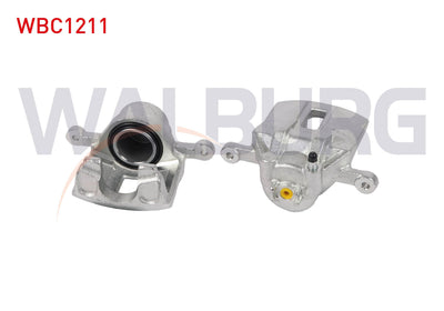 WALBURG WBC1211 Brake Caliper Right Front Piston 54mm Disc 256mm Hyundai Accent III 2005-2010 /Kia Rio II 2005 - 1 Piece