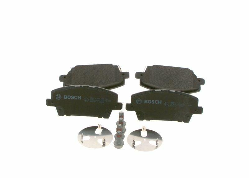 BOSCH 0986494136 Brake Pads - Low-Metallic Performance for Civic VIII Hatchback & Sedan